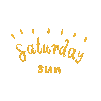 Mannasart sun yellow weekend song Sticker