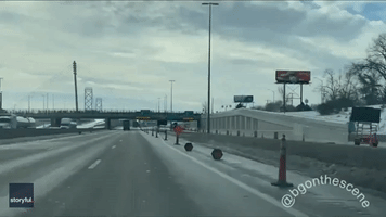 Detroit Highway's Exit to Ambassador Bridge Closed as Anti-Vaccine Blockade Continues