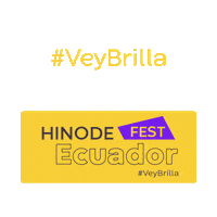 Hinode Fest Ecuador Sticker by Hinode Cosméticos
