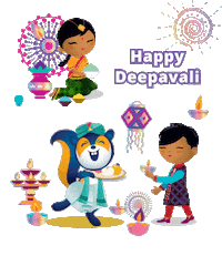 Indian Diwali Sticker by DBS Bank Ltd