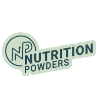 NutritionPowders np nutritionpowders nutrition powders Sticker