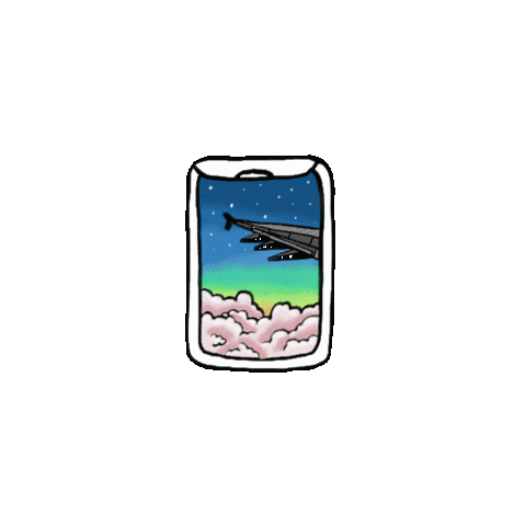 Stars Flying Sticker