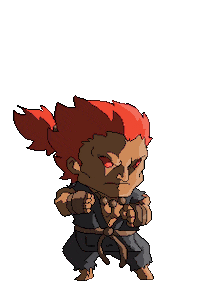 igniz streetfighter akuma gouki igniz Sticker