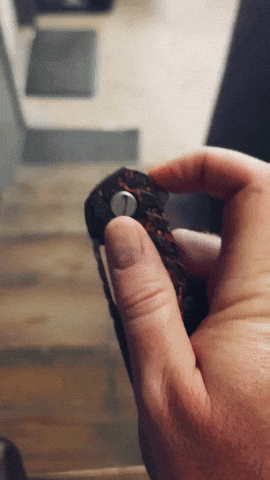 nilknarf1 Special Edition folding knife shirogorov m390 blade GIF