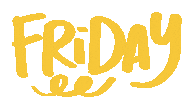 Friday Week Sticker by Lisa Aihara
