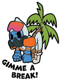 Angry Palm Tree Sticker by shieldtecph