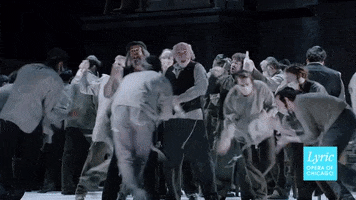 LyricOpera dancing cheers singing theatre GIF