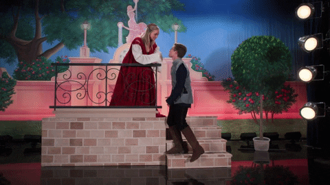 Romeo And Juliet Kiss GIF by ABC Network