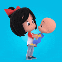 CleoyCuquin amor wink corazones siblings GIF