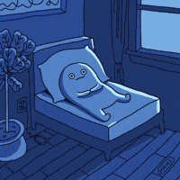 Lonely Gute Nacht GIF by Michelle Porucznik