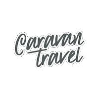 CaravanTravel caravan caravantravel caravan travel Sticker