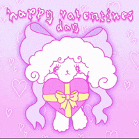 Valentines Day Heart GIF by cait robinson