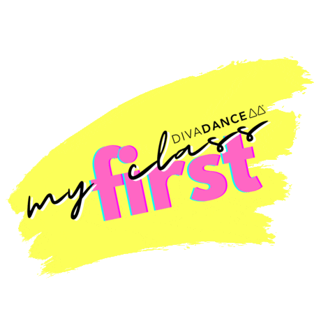 My First Divadance Class Sticker by DivaDance®