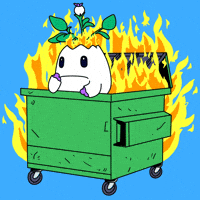 Nervous Its Fine GIF by Magic Eden