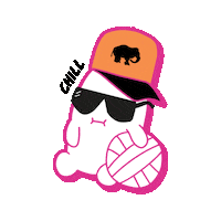 chill relax Sticker by Elepants
