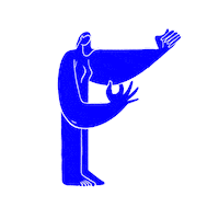 Fun Playing Sticker by Thought Over Design