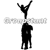 magic-cheer-circle magic cheerleading stunts mcc Sticker