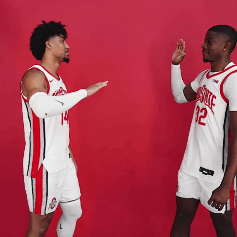 College Basketball Thumbs Up GIF by Ohio State Athletics