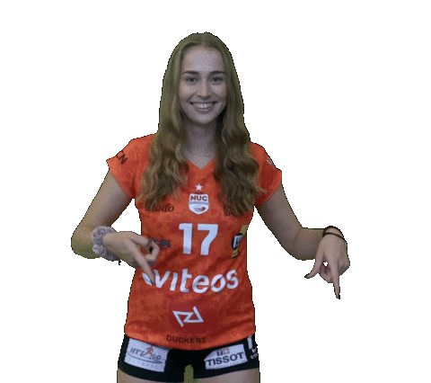 Xenia Sticker by NUCVolleyball