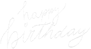Happy Birthday Sticker