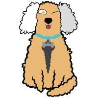 Pet Dog Sticker by ClaireaBella