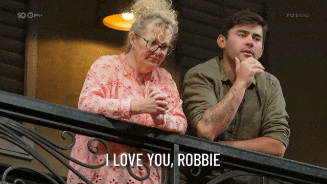Robbie Love GIF by MasterChefAU