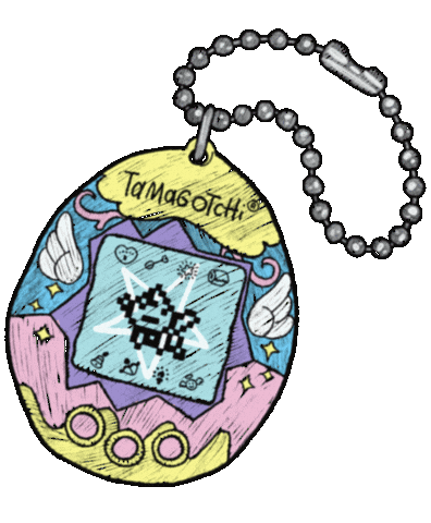 Spiritedartwork illustration sketch toy toys Sticker