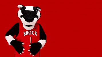 mascot thumbs up GIF by Brock University