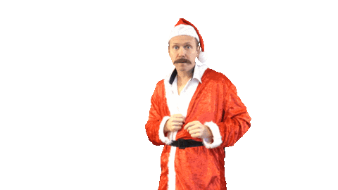 Christmas Santa Sticker