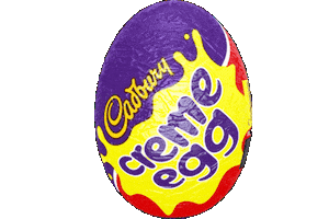 Creme Egg Sticker by Cadbury World