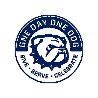 wingateuniversity odod wingate university odod2023 one day one dog Sticker