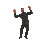 osebo dance 3d avatar chicken Sticker