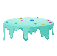 Happy Birthday Cake Sticker by Deka Wafers