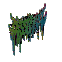 3D Cyberpunk Sticker by DISSONANCE STORE