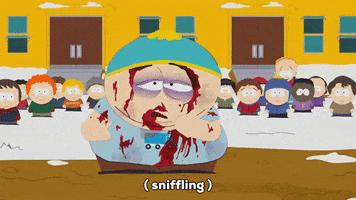 sad eric cartman GIF by South Park 