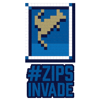 Zips Sticker by The University of Akron