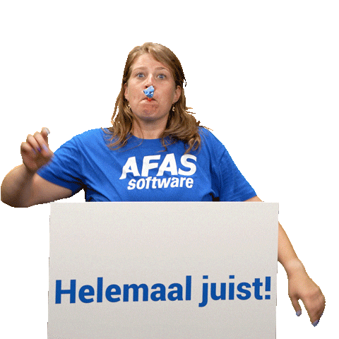 Goed Juist Sticker by AFAS Software