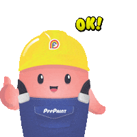 Ok Sticker by PFF PAINT