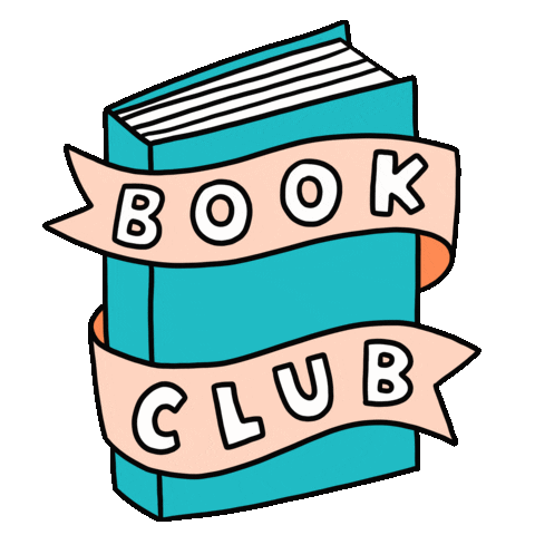 Read Book Club Sticker by Josie