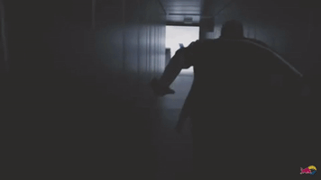 redbull run jump redbull late GIF