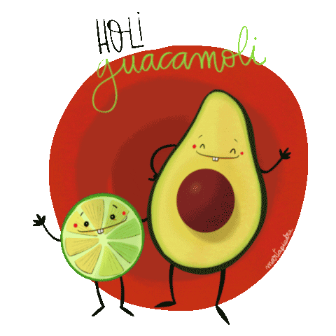 Holi Guacamole Sticker by ImproVivencia