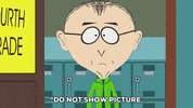 mr. mackey glasses GIF by South Park 