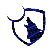 Flashing Wolf Pack Sticker by TransformPT