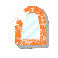 Mirror Terrazzo Sticker