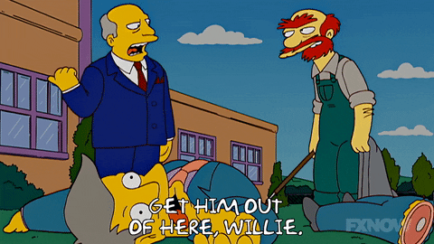 Episode 4 Super Intendent Chalmers GIF by The Simpsons