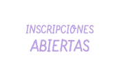 Inscripciones Abiertas Sticker by Vida Eco Boutique Zero Waste