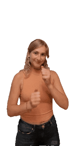 Dance Apricot Sticker by Nadine Meier