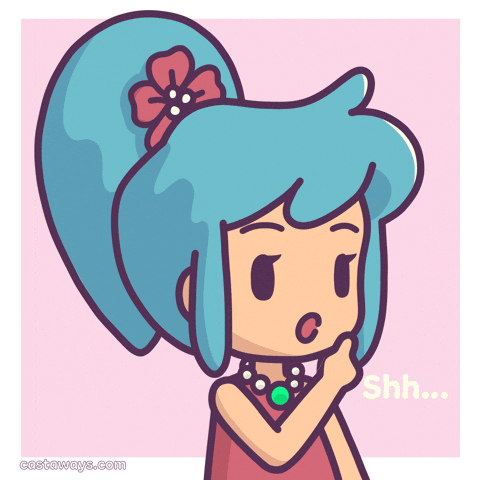 Hush Hush Shut Up GIF by Castaways