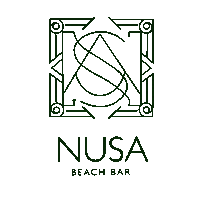 nusacafebarshop cafe bar beach bar nusa Sticker