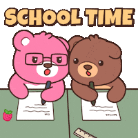 Back To School Kids Sticker by BEARISH